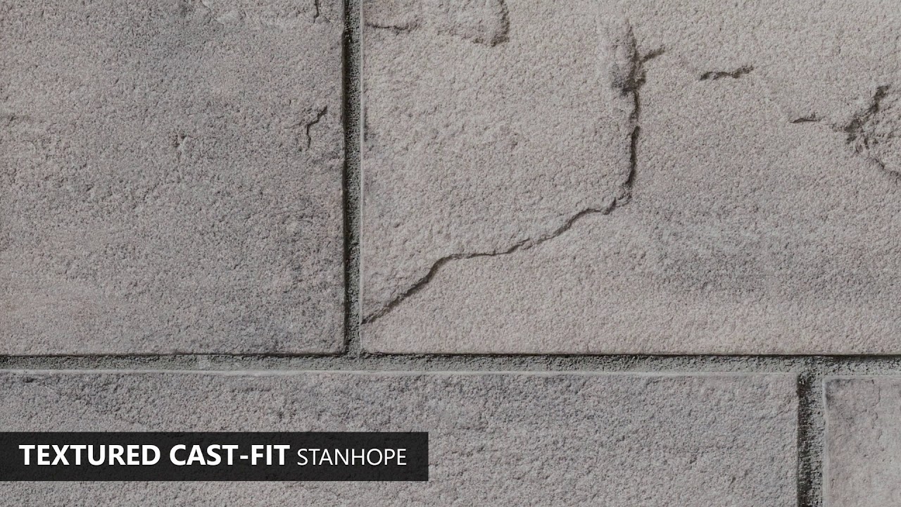 Cultured Stone's new Carbon for Cast-Fit and Stanhope for Textured Cast-Fit
