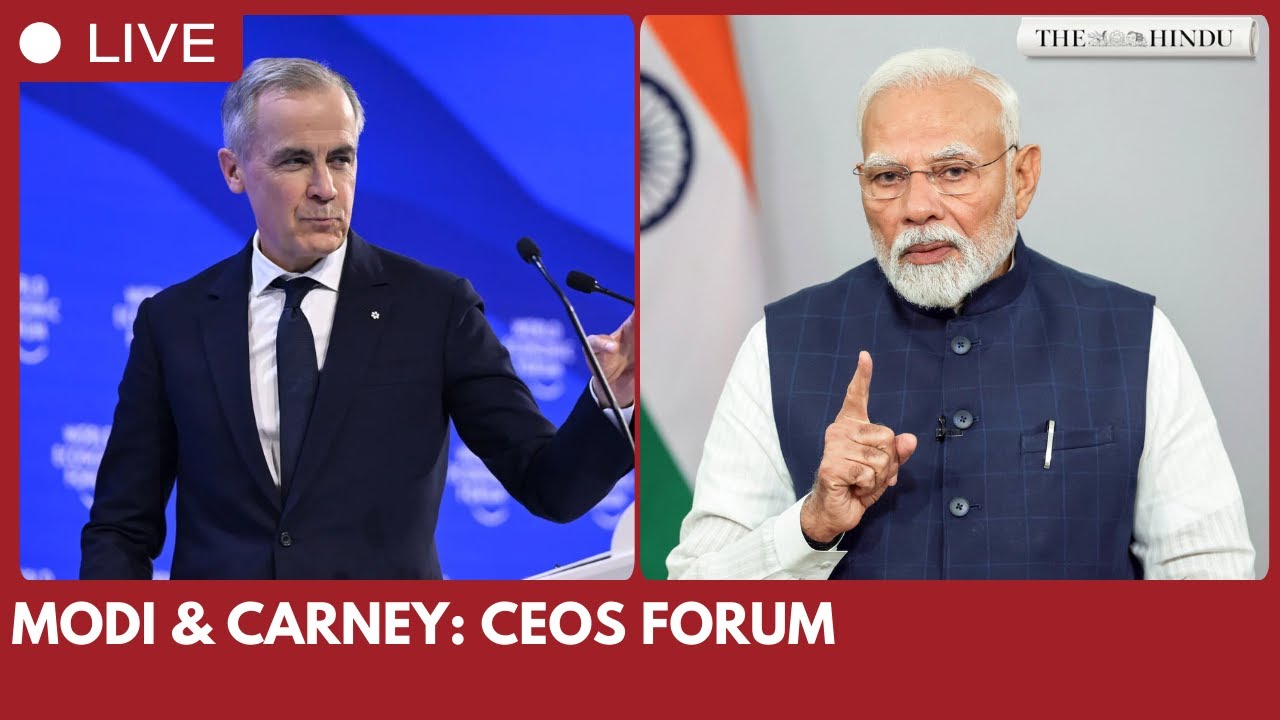 Modi, Canadian PM Carney attend India-Canada CEO Forum in New Delhi