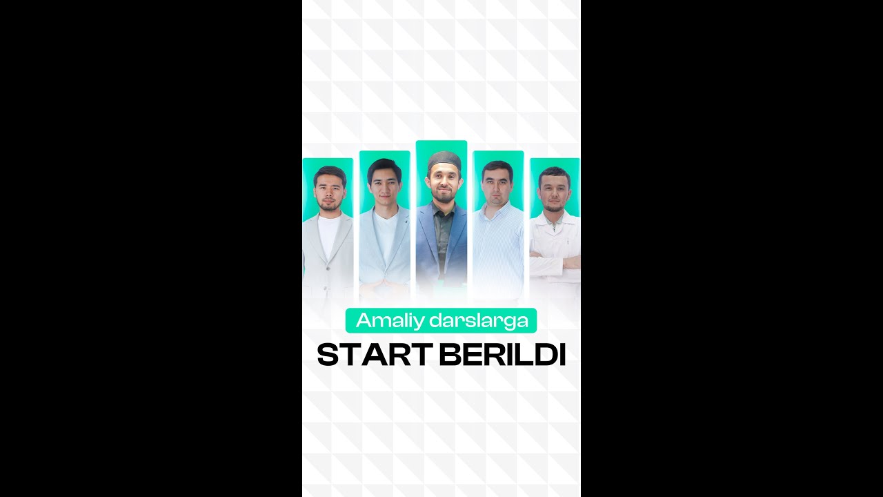 🎉 Amaliy darslarga start beramiz!
