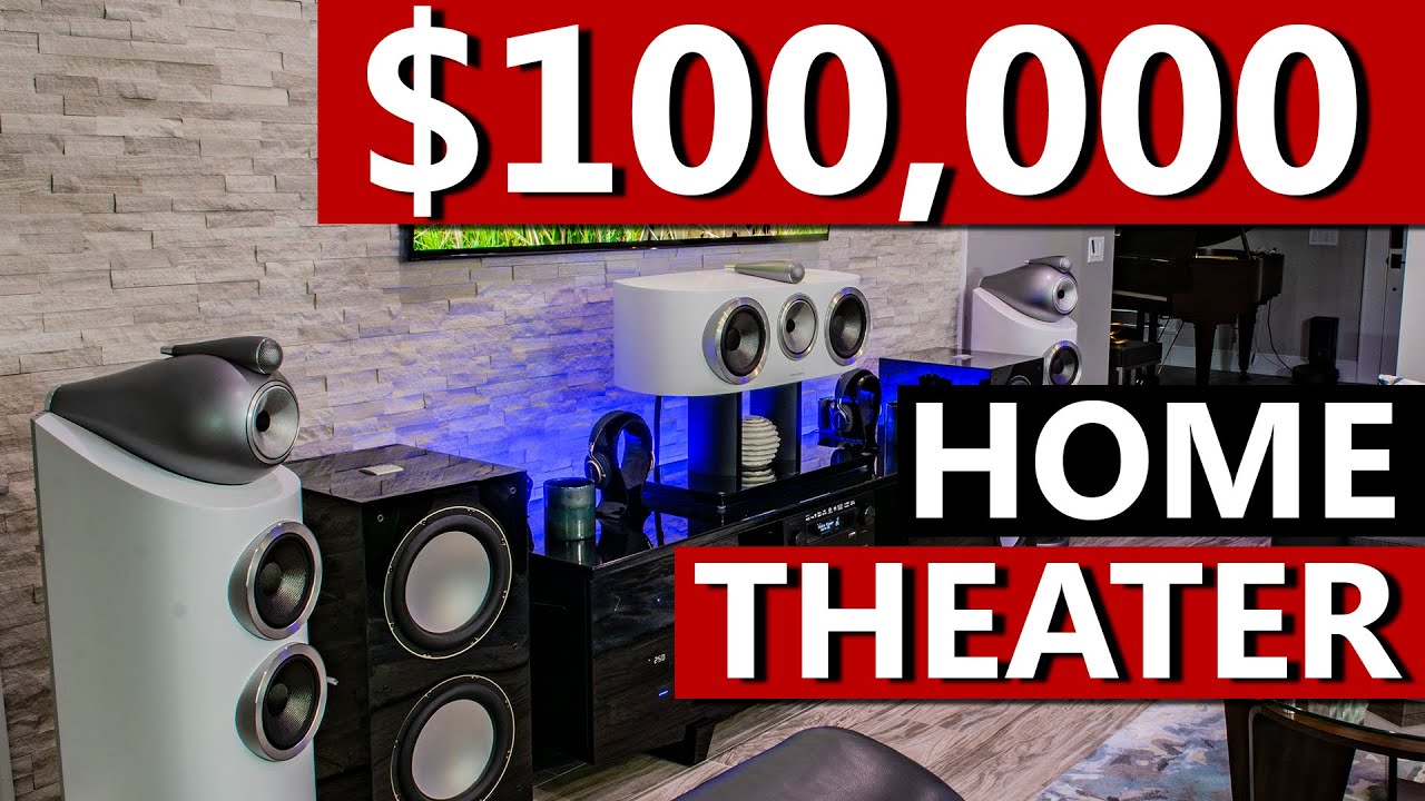 Home Theater Tour of a $100,000 B&W 7.2.6 / 13.2 Auro-3D and Dolby Atmos system