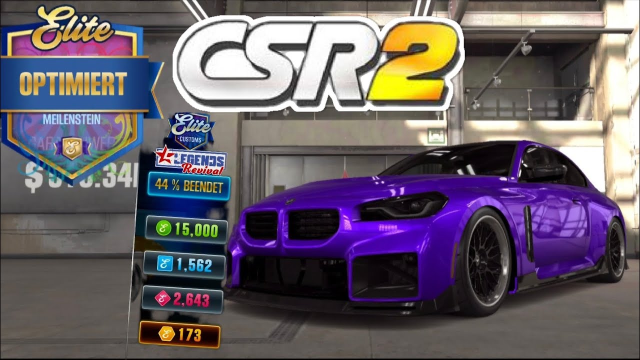 CSR 2 2023 M2 Coupé Race 1-60 / How much Elite Tokens you need?!