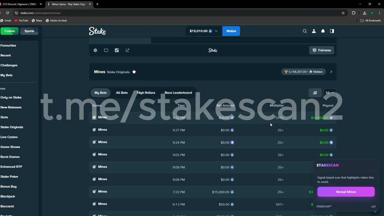 STAKESCAN Mines Predictor | Withdraw Proof | 40K Profit | 2026