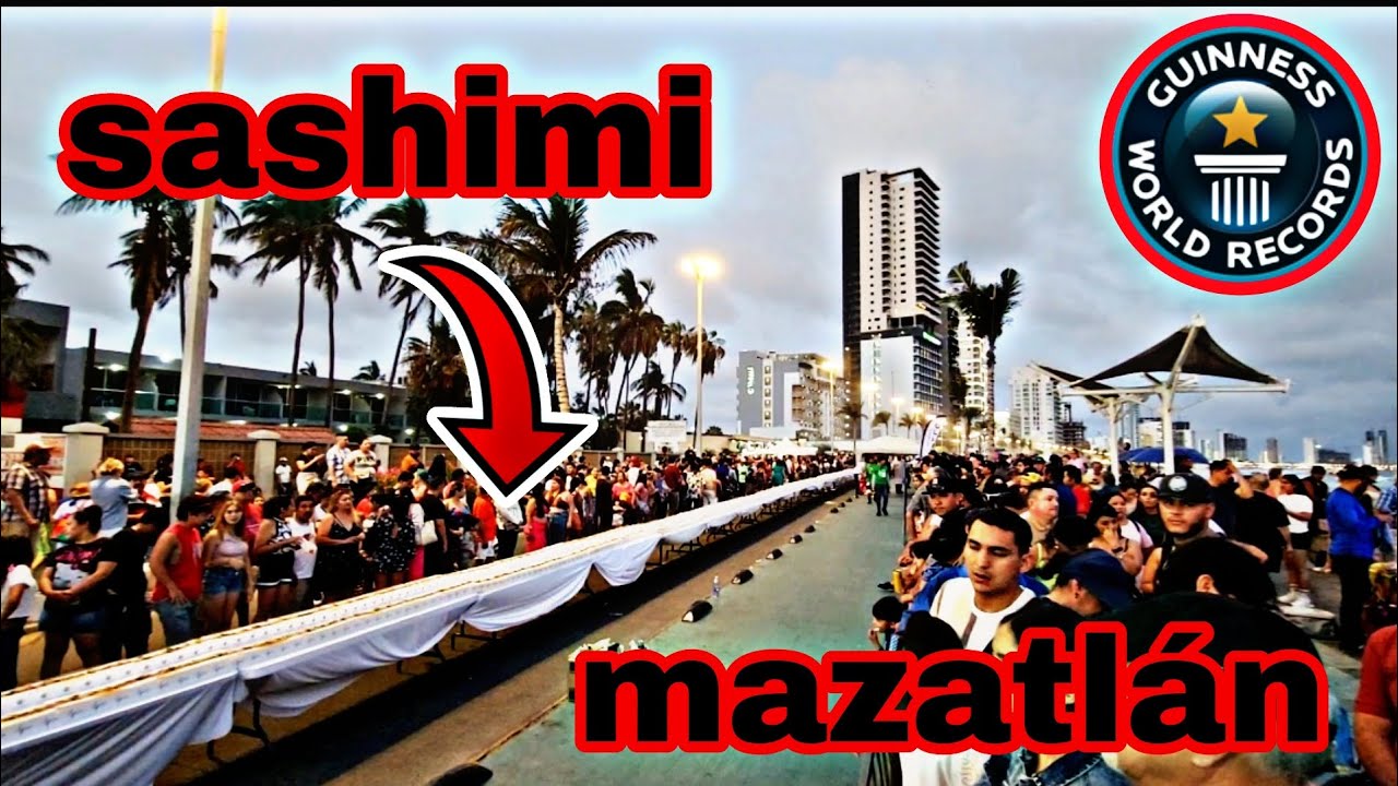 RECORD GUINNESS DEL SASHIMI MAS GRANDE DEL MUNDO! 😱