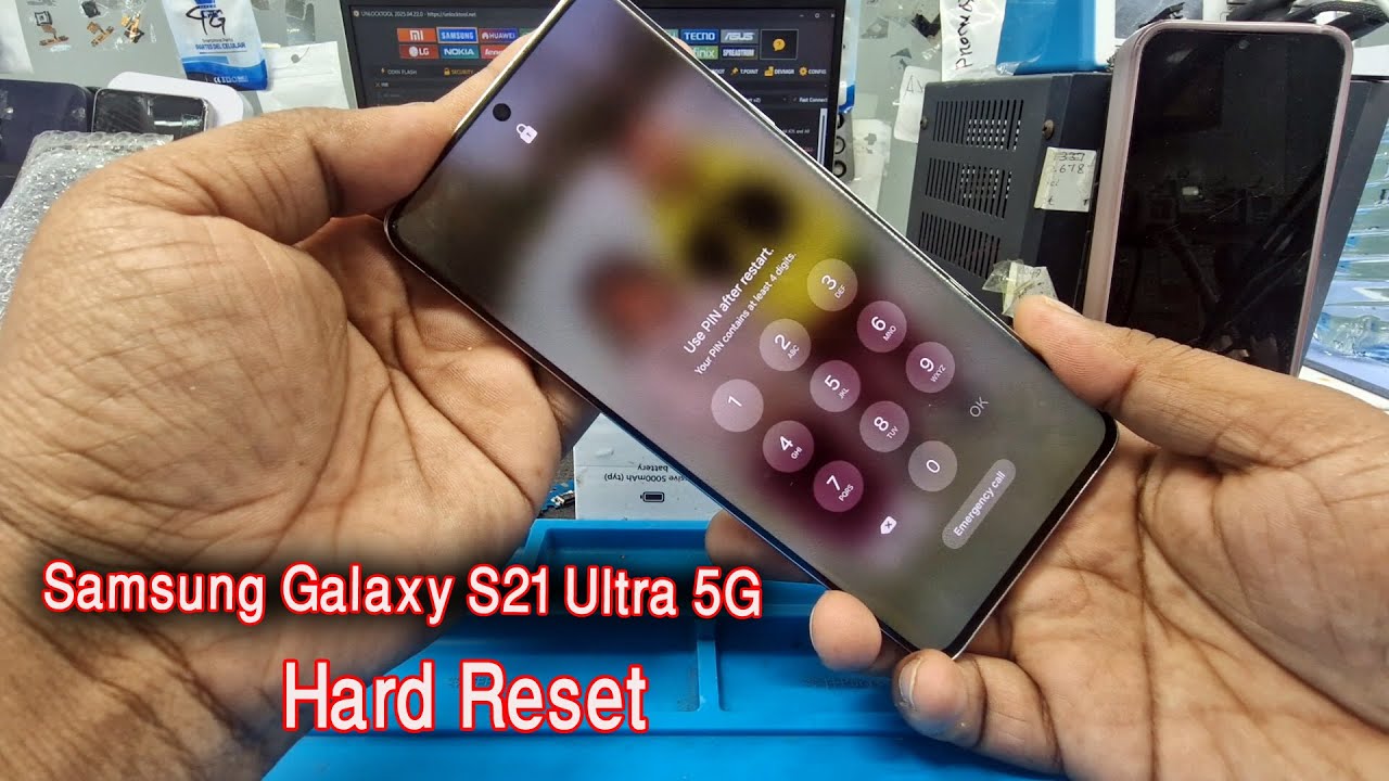 Samsung Galaxy S21 Ultra Hard Reset By Screen Lock Remove