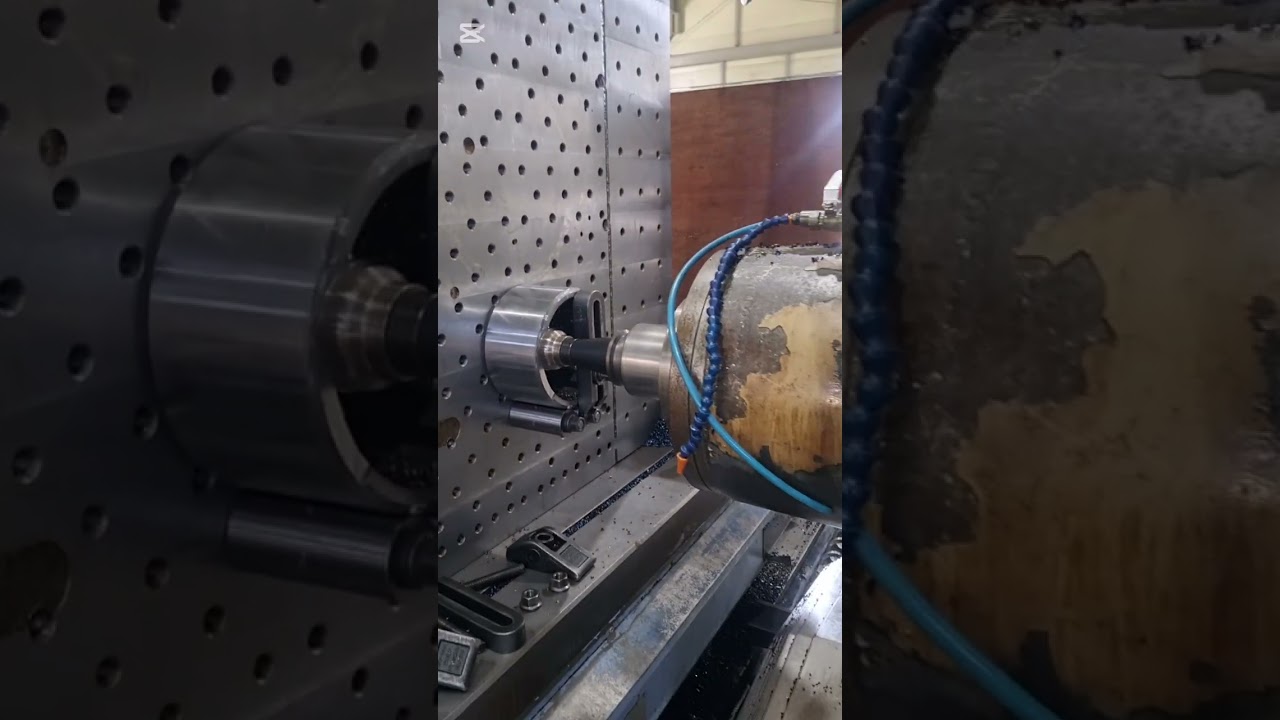 CNC보링 G68각도회전 기능으로 가공 #CNC#MCT#보링#절삭가공