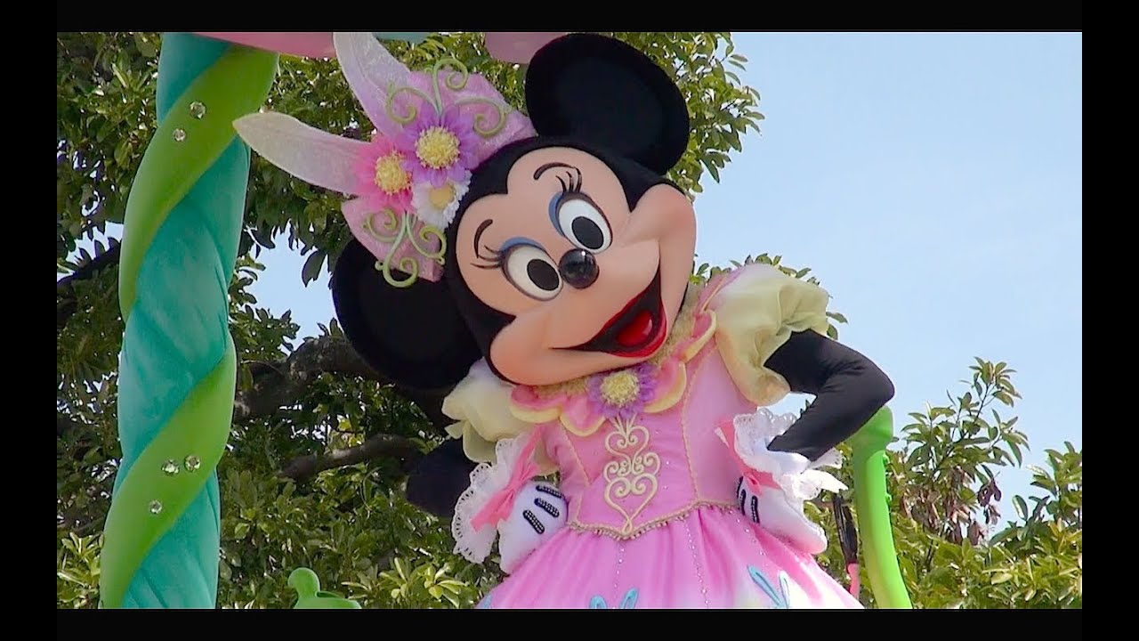 [1st day, Minnie] Hippity-Hoppity Springtime Parade 2014 (Tokyo Disneyland)
