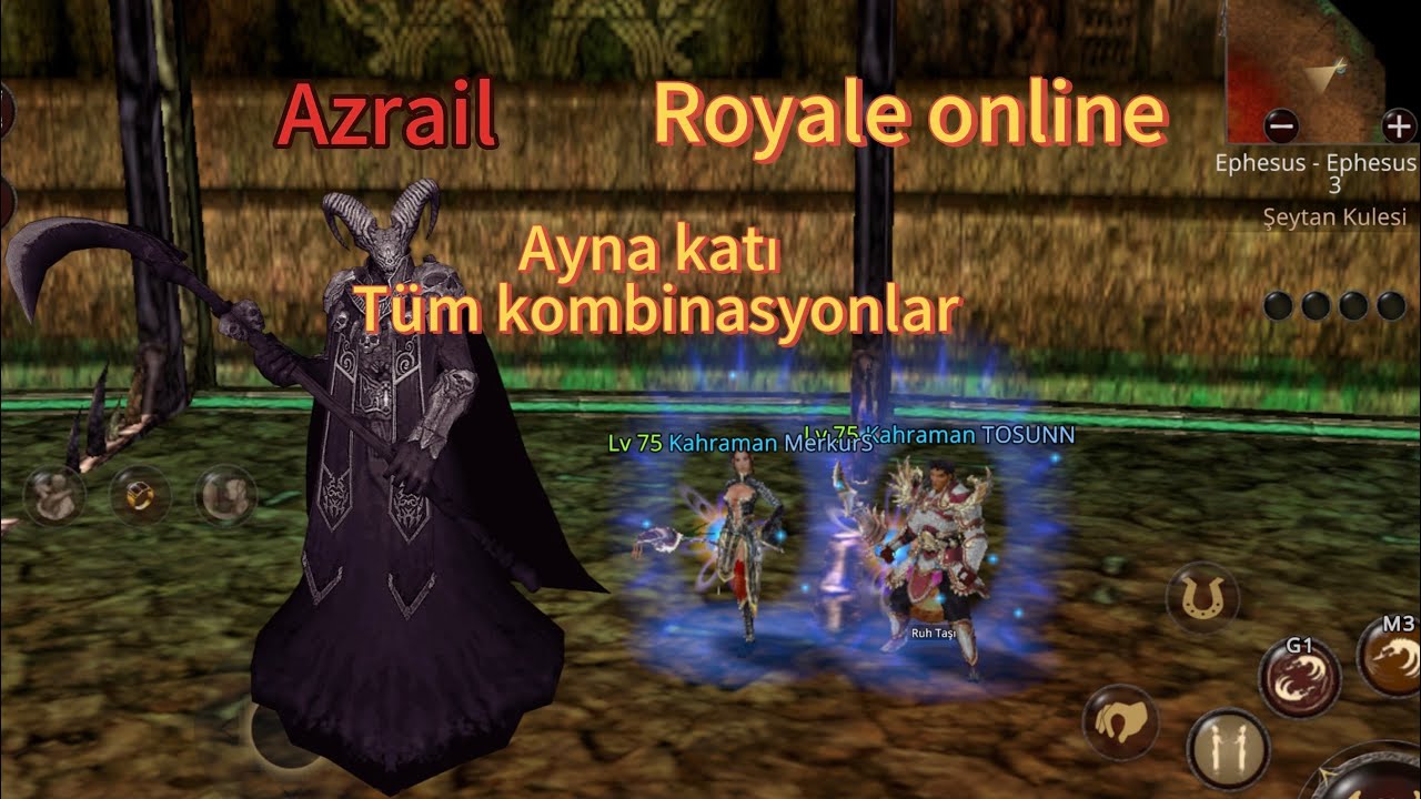 Royale Online Catacomb Ayna Katı Tüm Kombinasyonlar 