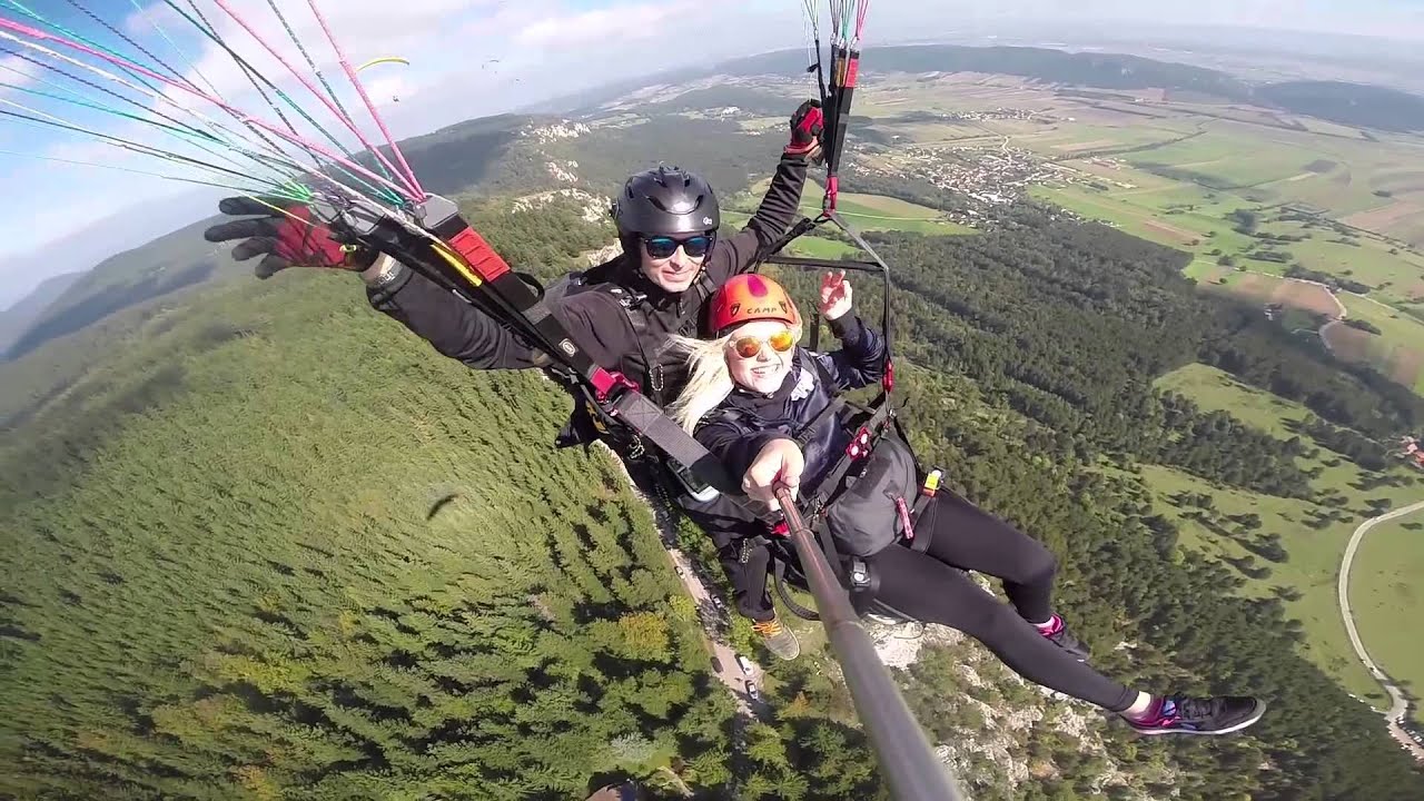 Hohe Wand Tandem Paragliding s humenčankou