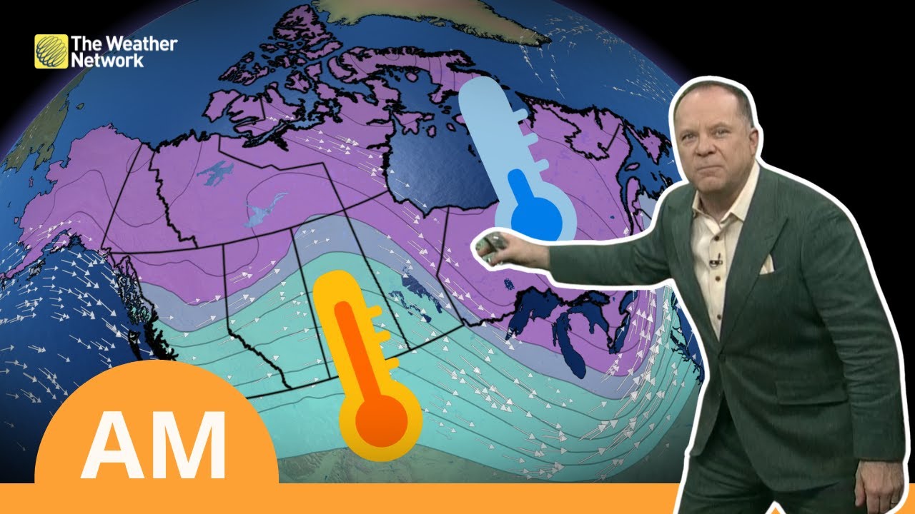 Canada's National Forecast: Classic April Weather Brings Roller Coaster Temperatures | #WeatherAM