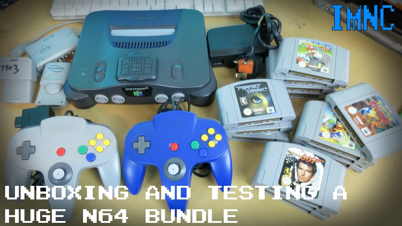 Unboxing & Testing a Huge N64 Bundle | IMNC