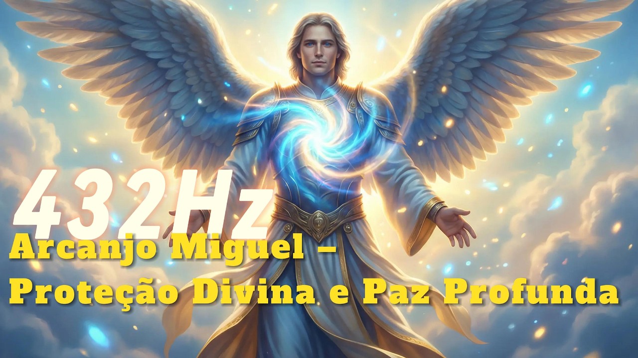 Frequência 432Hz com o Arcanjo Miguel 🛡️ Proteção Espiritual Enquanto Você Dorme
