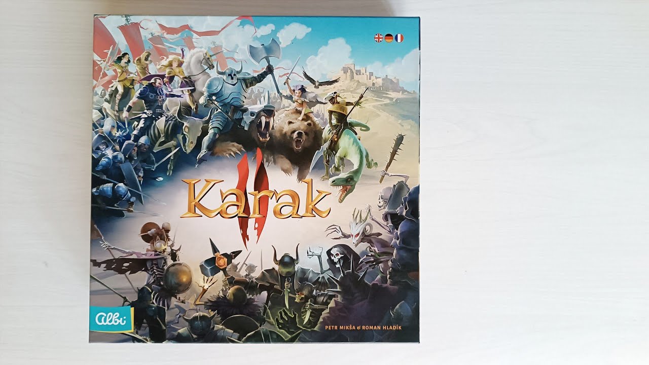 Karak 2 - unboxing e regolamento
