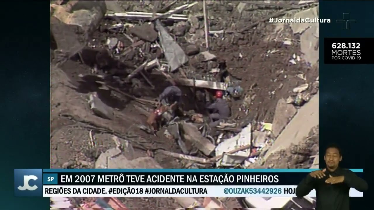 Em 2007, cratera se abriu em uma linha do metrô e provocou 7 mortes