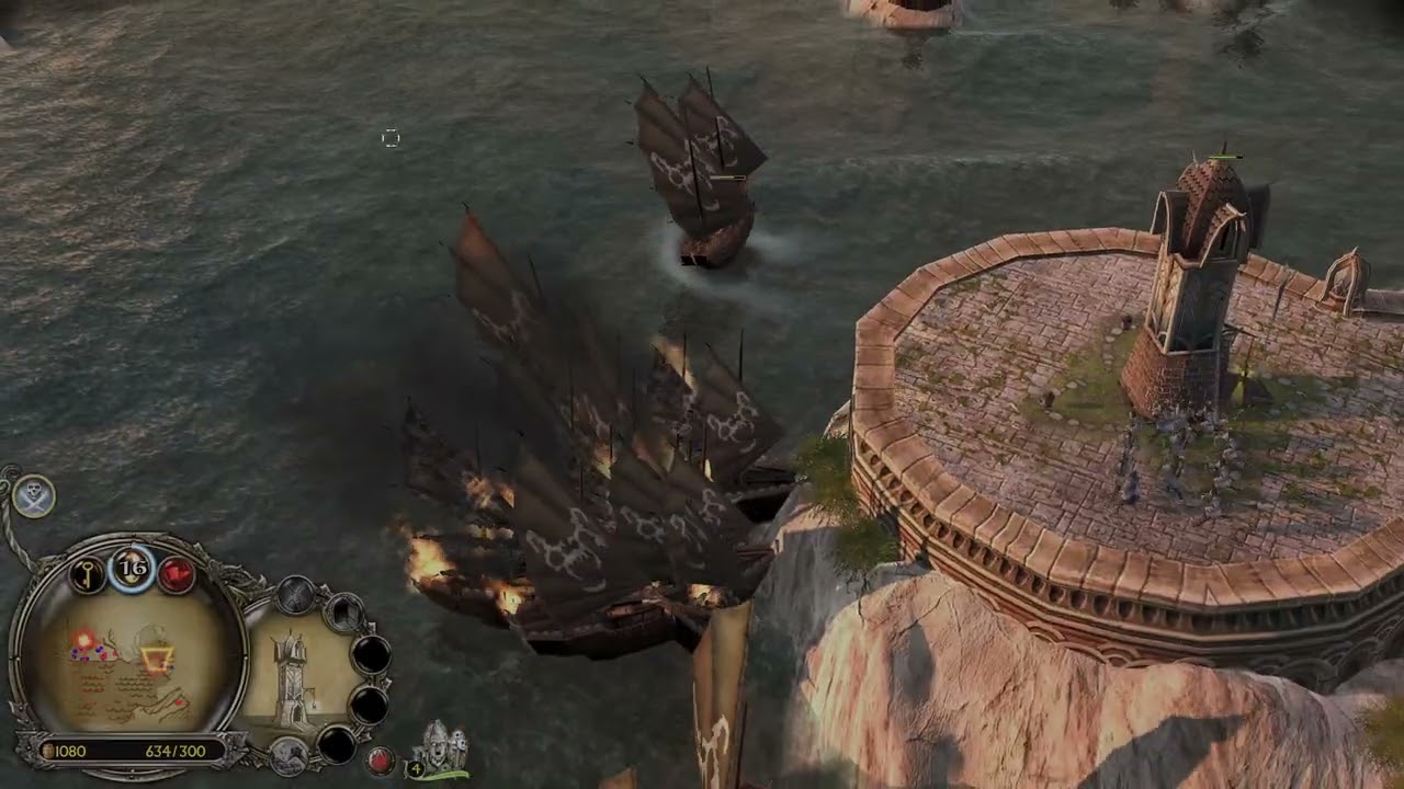 The Lord Of The Rings The Battle For Middle Earth II Evil Campaign Mission 2 Grey Havens