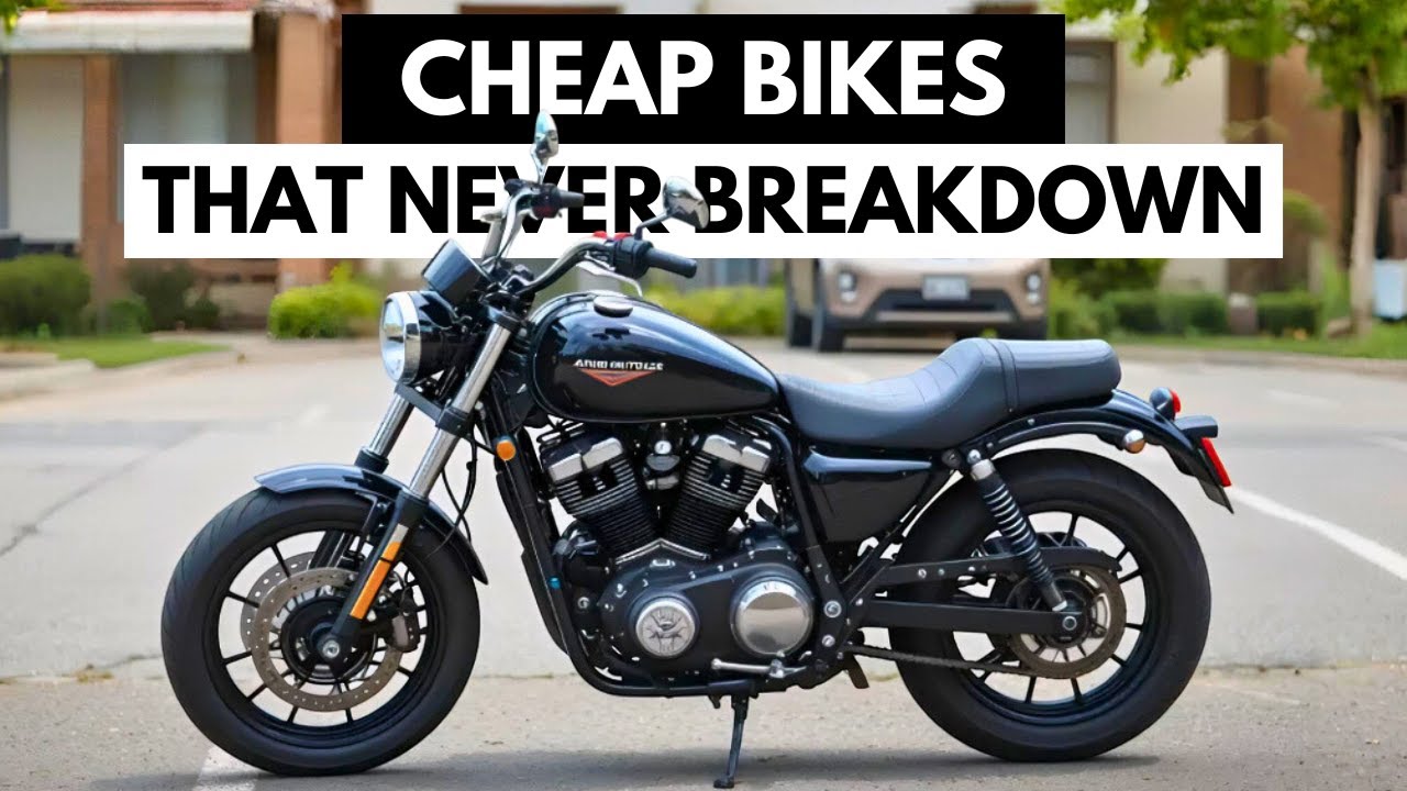12 Cheap Motorcycles That Never Breakdown!