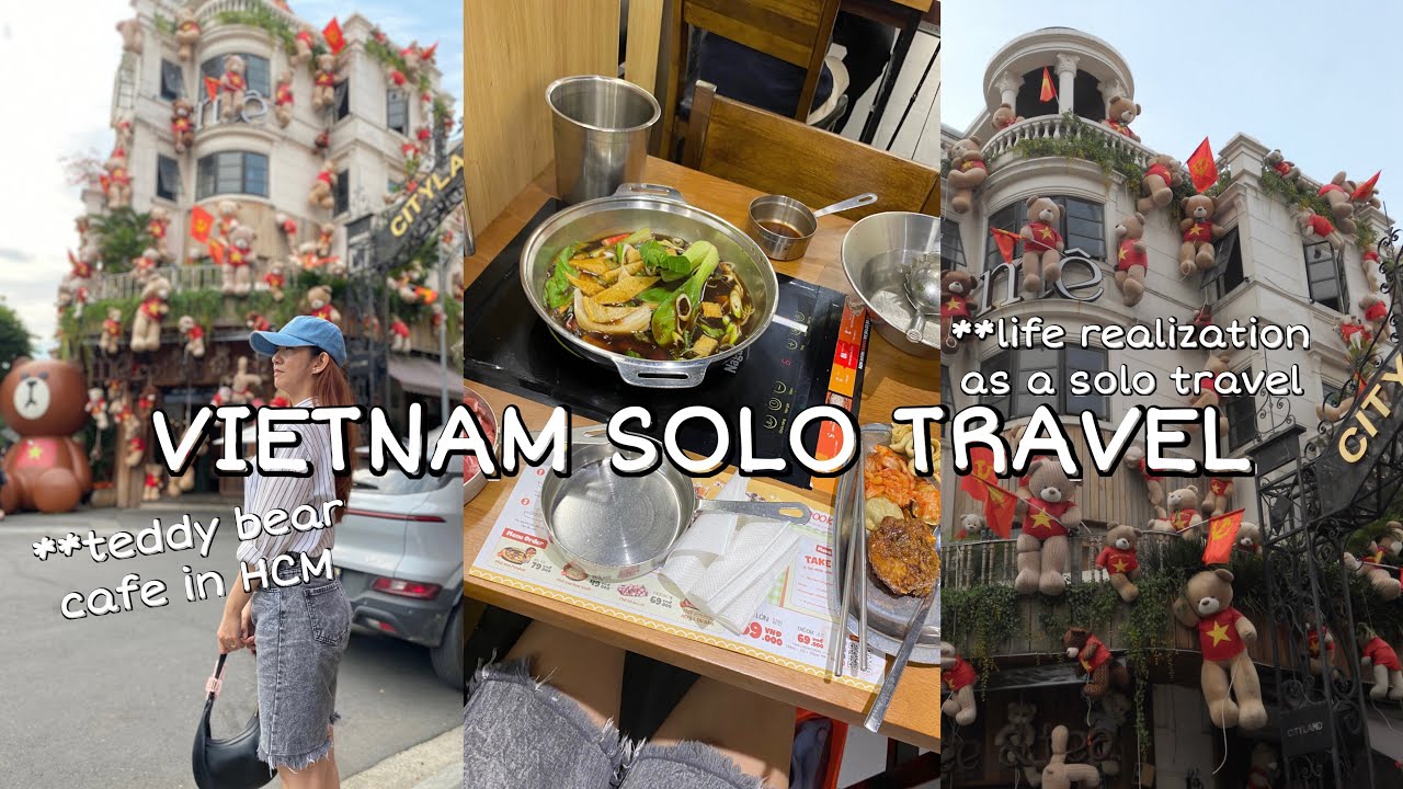 Vietnam Solo Travel 08 🇻🇳 Teddy Bear Café, Tteokbokki Buffet & Life Realizations