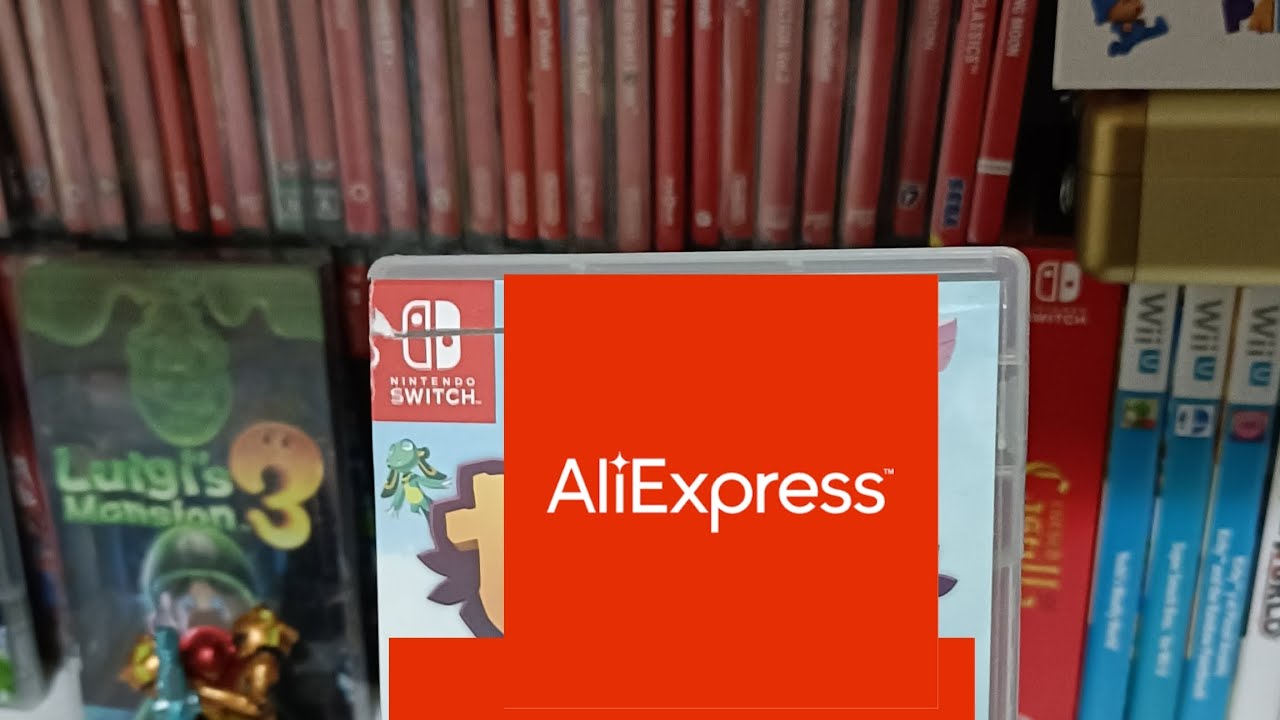 Juego Nintendo switch comprado en AliExpress 