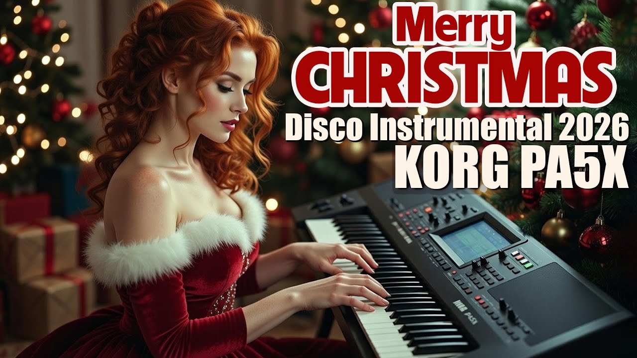 When A Child Is Born 🎄 New Christmas Disco Instrumental 2026 ( Eurodisco Classic & Korg Pa5x )