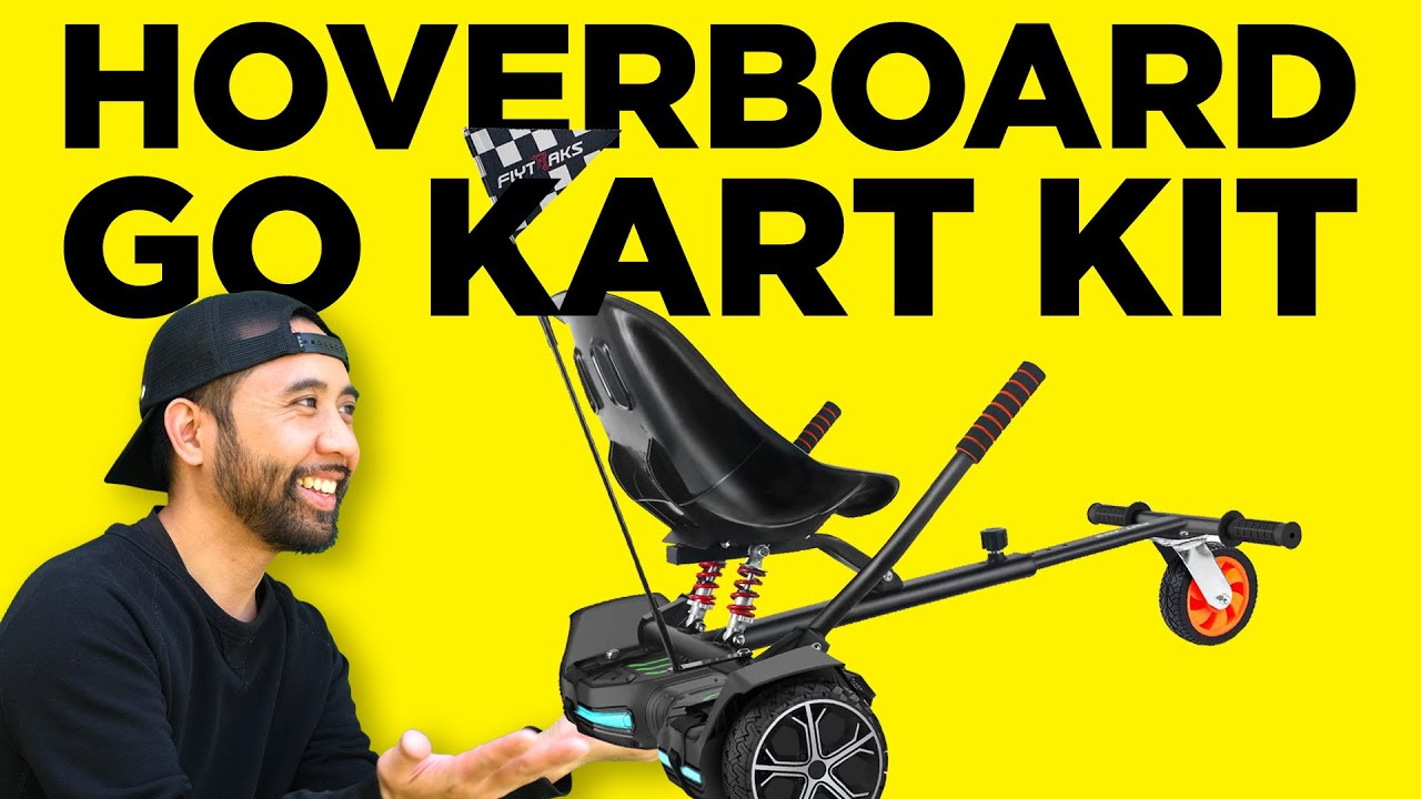 Flytraks K2 Hoverboard Go Kart Kit Assembly and Full Review | RunPlayBack