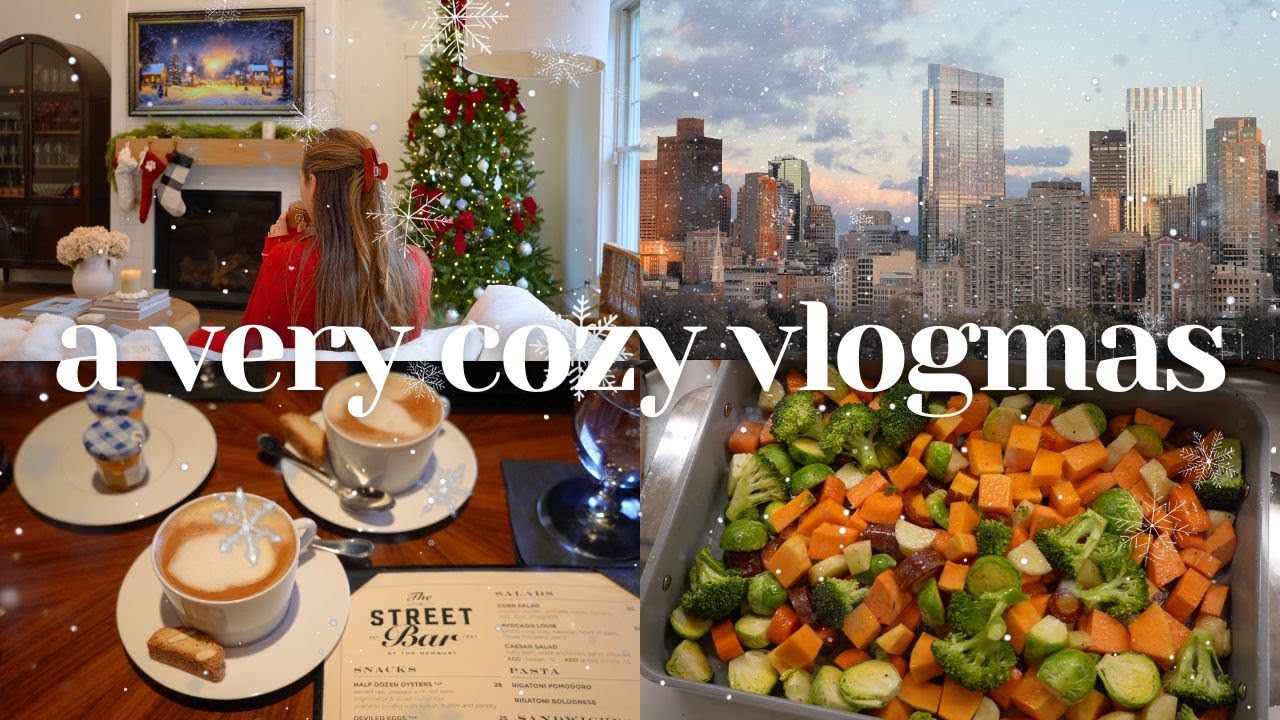 vlogmas | Рождественские покупки, праздничный рынок и несколько дней в Бостоне