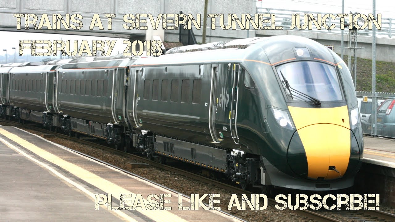 Trains at Severn Tunnel Junction 22/02/2018