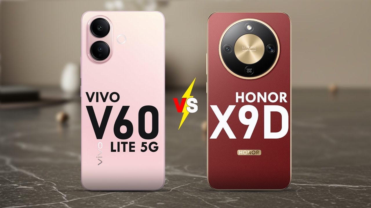 VIVO V60 LITE 5G VS HONOR X9D - Which one is the STRONGEST for You?