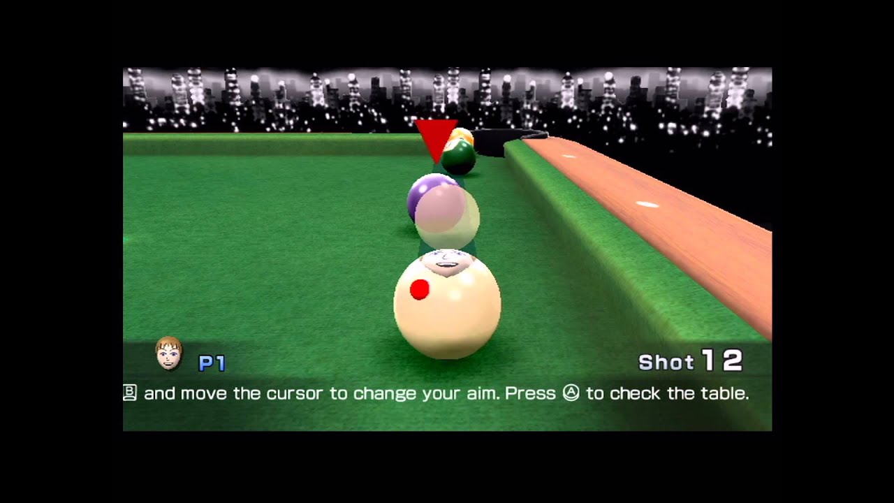 Wii Play Billiards