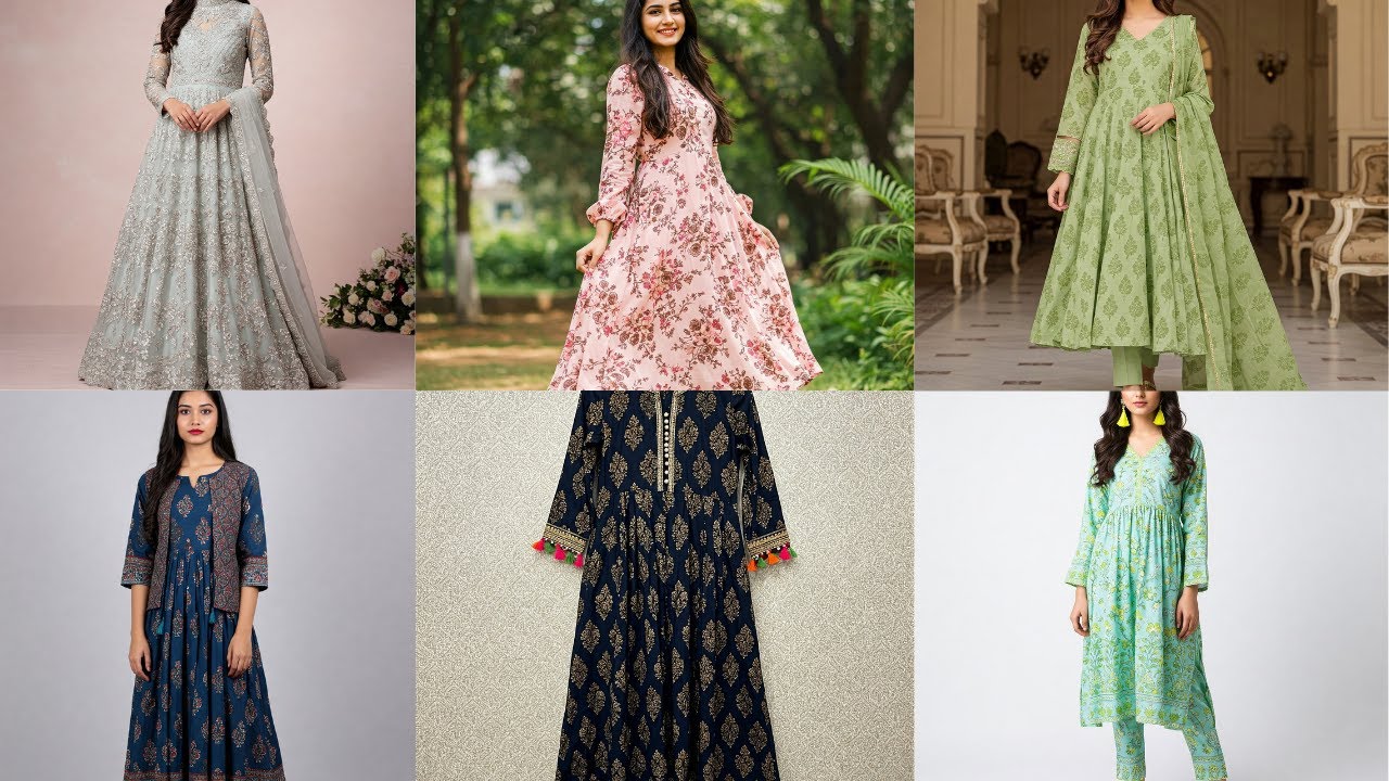 Latest Most Beautiful Frock Designs for Women in 2025 | Frock Designs of the Summer Season 2026