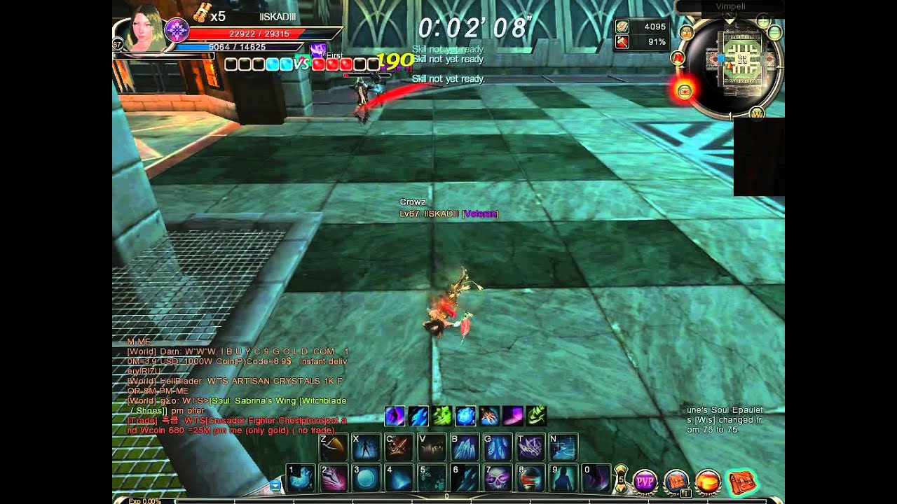 『C9 Sea』▶ PVP-89 ▷ Warden(Tena) vs Ranger
