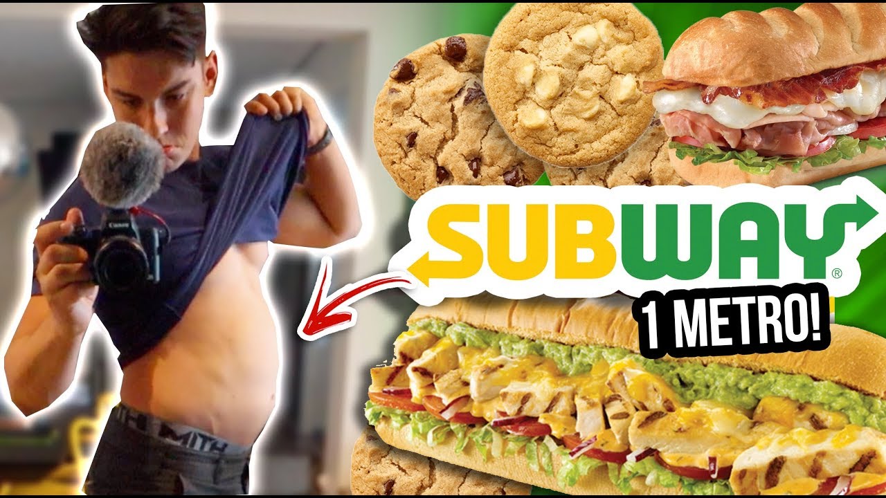 DESAFIO: 24 HORAS COMENDO SUBWAY #deruim?