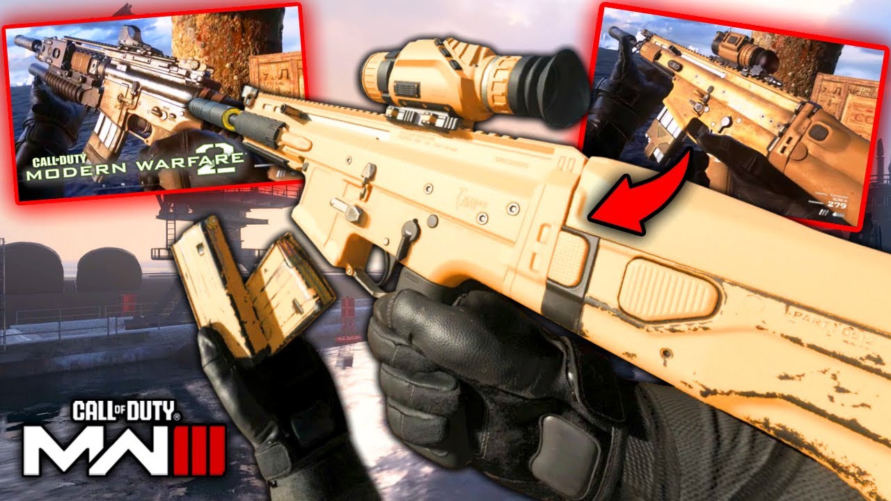 MW2 OG The Only Easy Day... Was Yesterday M4A1 & SCAR-H in Modern Warfare 3 Multiplayer Gameplay
