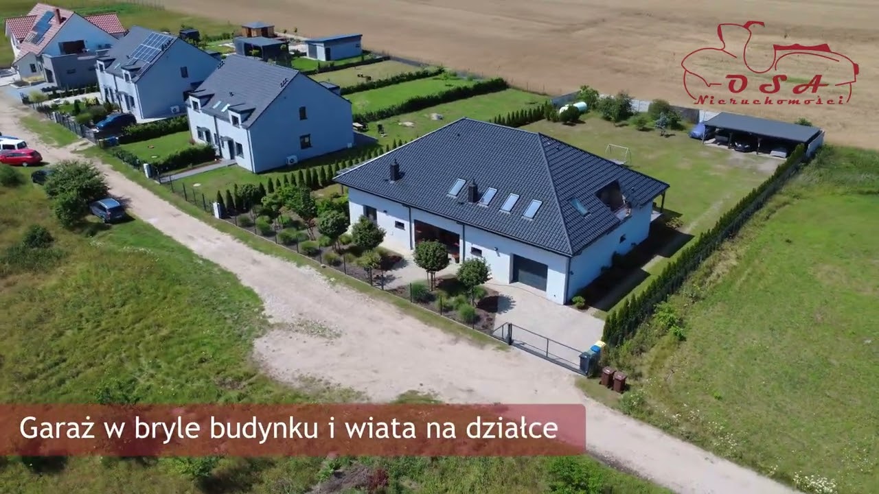 OSA Nieruchomości - Wyjątkowy dom w Borkowicach k. Mosiny