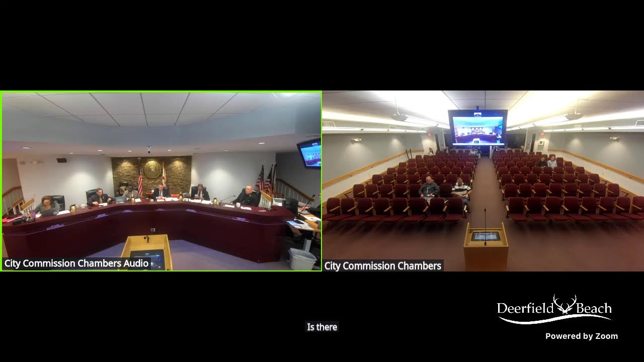 Regular City Commission Meeting