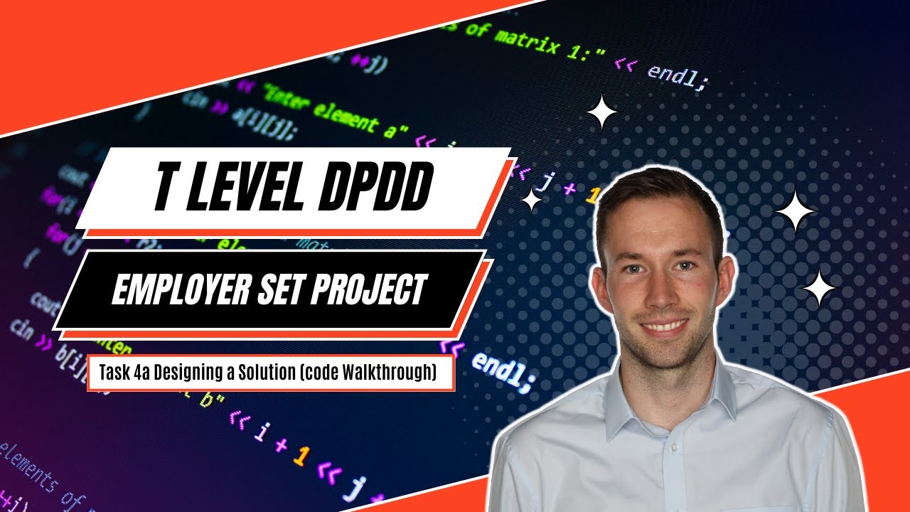 Digital T Level (DPDD) ESP Task 4a (SAM)