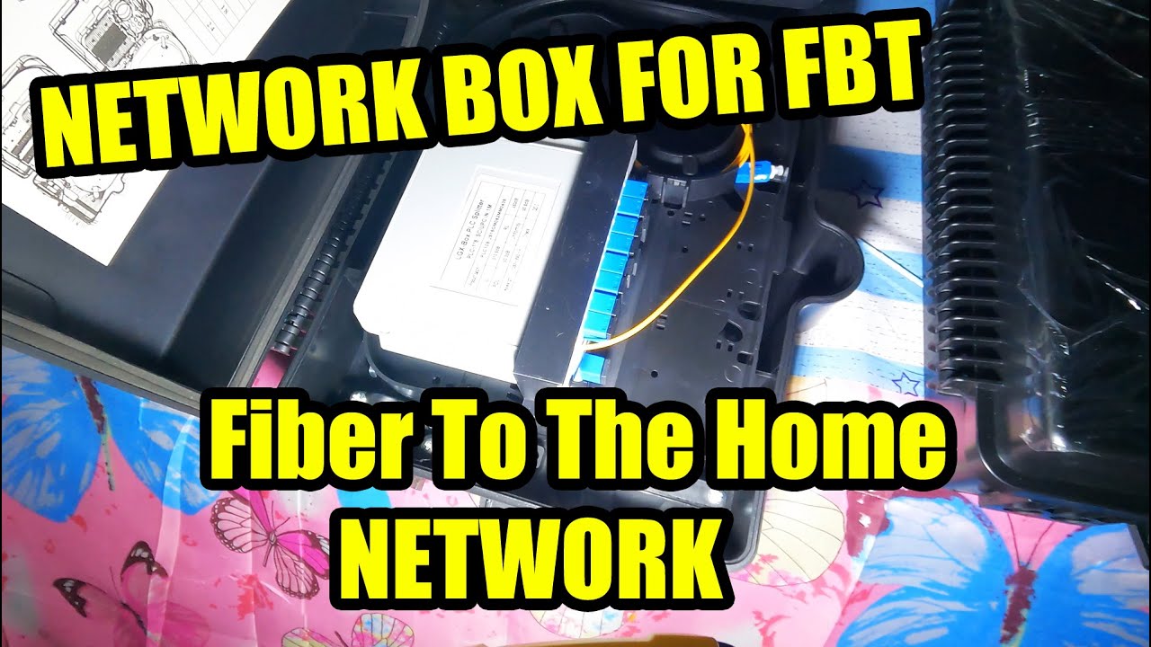 FTTH MATERIALS | NAP BOX | Fiber To The Home | Tutorials 