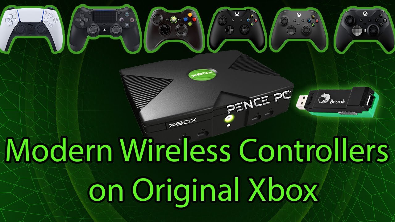 Brook Wingman XB 2 - Modern Controllers on OG Xbox First Look
