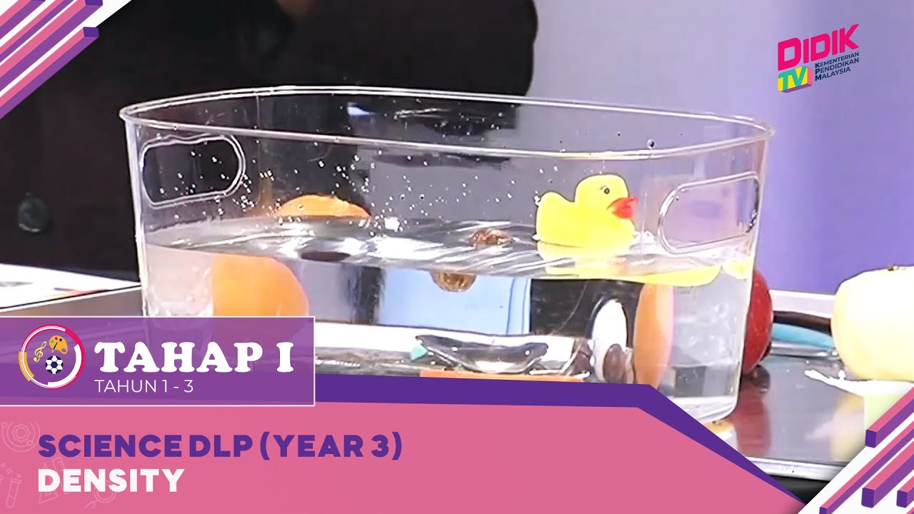 Tahap I (2022) | Science DLP (Year 3): Density