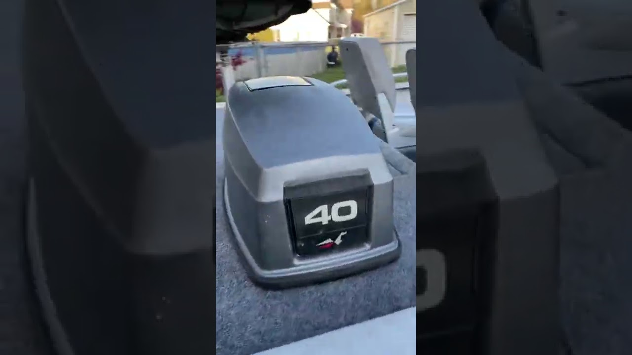 89 johnson 40hp won’t idle