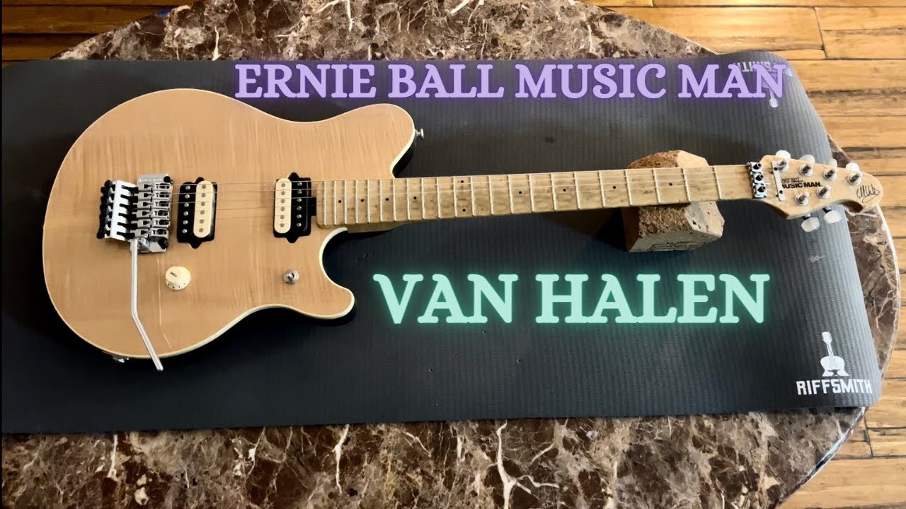 Ernie Ball Music Man Van Halen (Natural) - Review and Demo