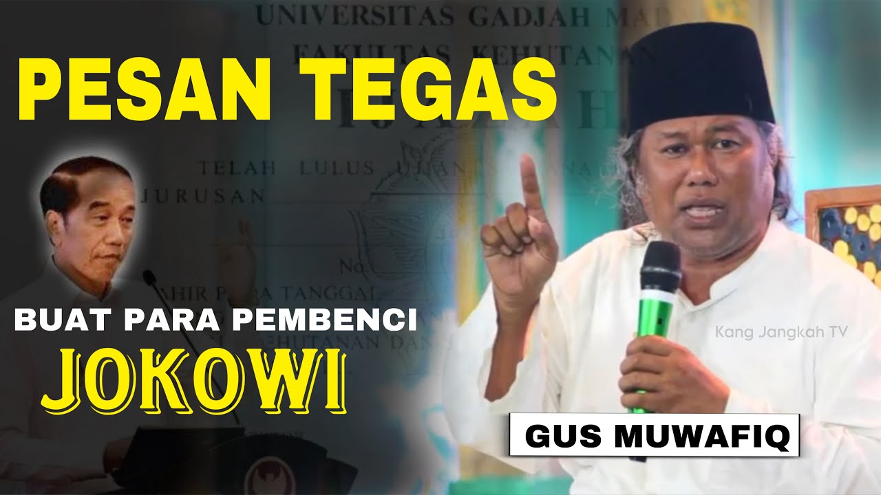 Gus Muwafiq Terbaru Soal Ijazah Palsu Jokowi, Ini Pesan Tegas Buat Pembenci❗