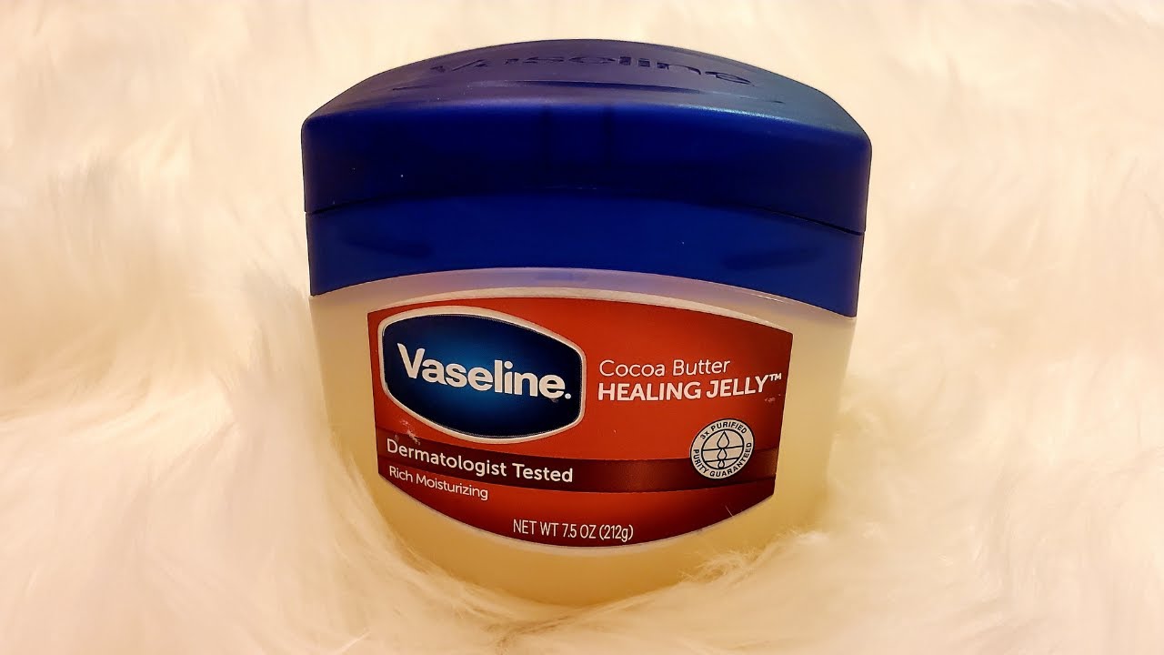 VASELINE COCOA BUTTER HEALING JELLY [NIGHTTIME SKINCARE ROUTINE]