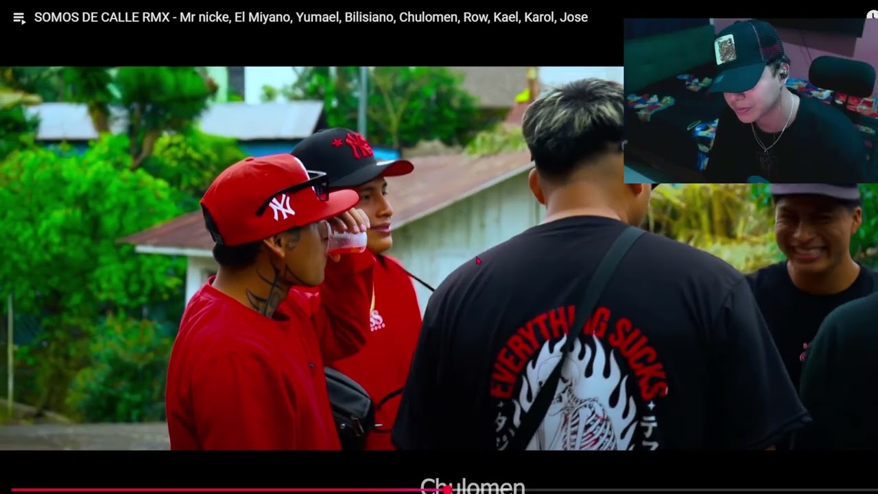 REACCION SOMOS DE CALLE RMX  Mr nicke, El Miyano, Yumael, Bilisiano, Chulomen, Row, Kael, Karol JOSE