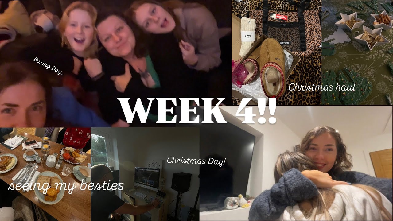 THE DECEMBER DIARIES|week 4! CHRISTMAS
