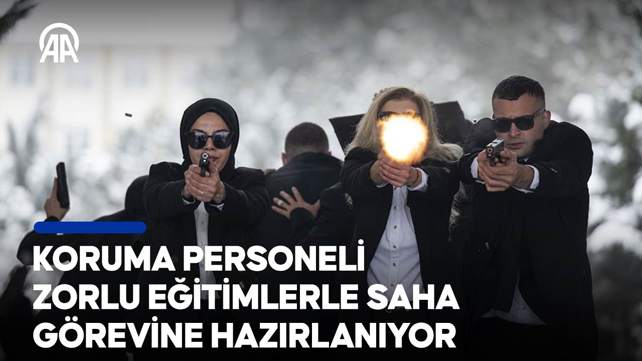 Dünyanın sayılı akademilerinden biri | Koruma personeli zorlu eğitimlerle saha görevine hazırlanıyor