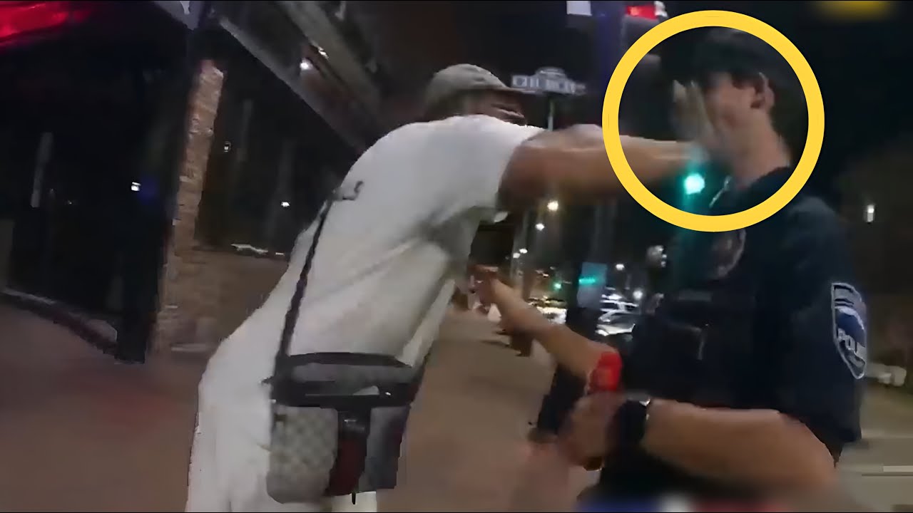 Man SLAPS A Cop&hellip; Instantly Regrets It