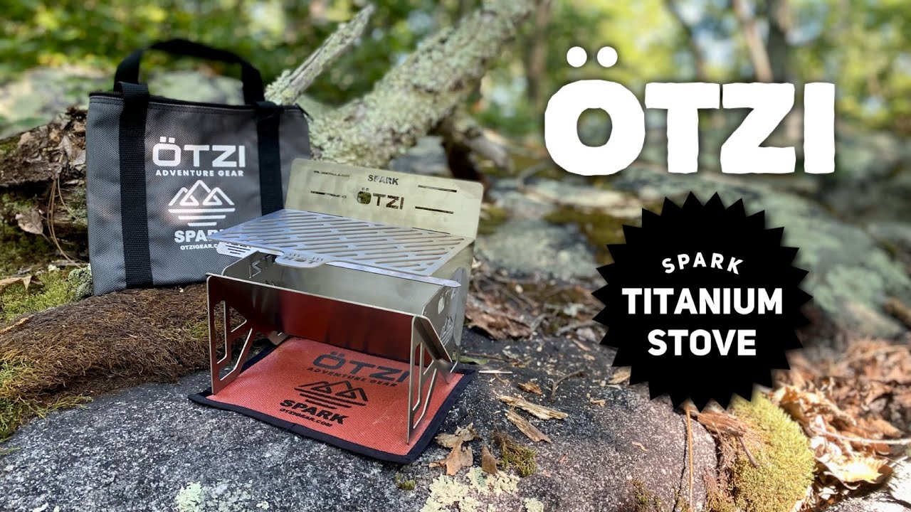 OTZI ADVENTURE GEAR SPARK TITANIUM STOVE #otziadventuregear #otzi