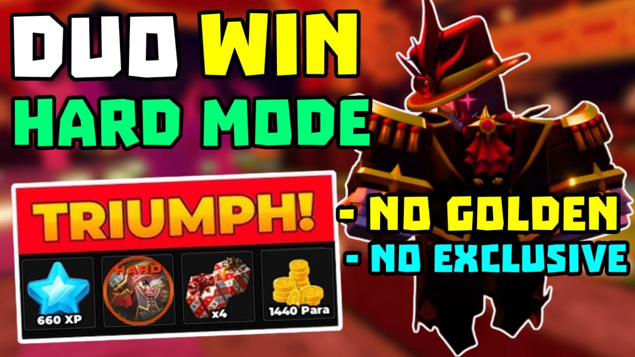 DUO The Final Act Hard Mode победа + полный гайд | TDS Tower Defense Simulator