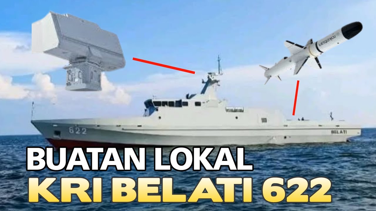 Tajam dan Ngebut, KRI Belati 622 Dilengkapi CENK 200N dan Rudal ATMACA