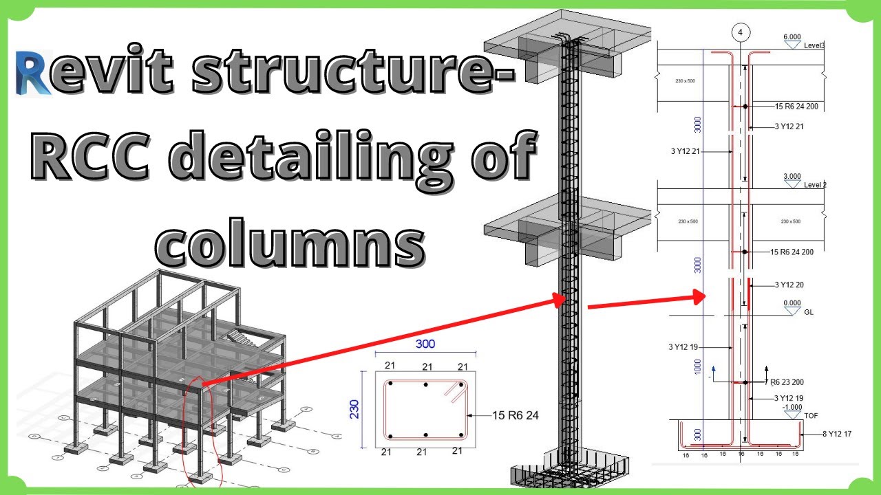 Revit structure I Revit rebar detailing on Columns