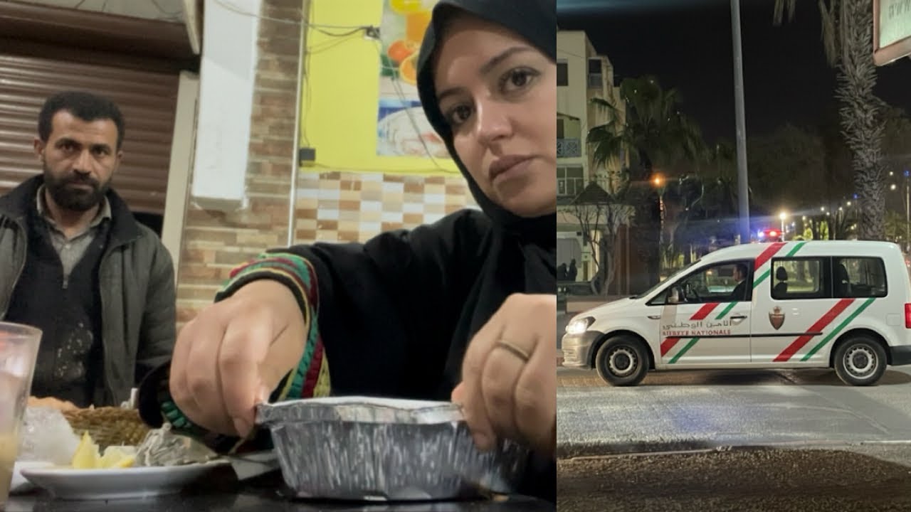 وقف عليا بدا يغوت كون ما الناس عيطو البوليس كون علم الله شنو دار فيا😭⛔️